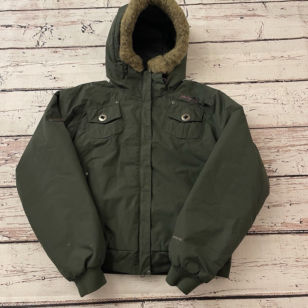 686‎ Women's Airhart #3 Jacket Parka Size Medium Green Winter Ski